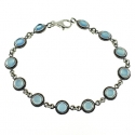 PULSERA ÁGATA AZUL