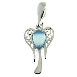 COLGANTE ÁGATA AZUL