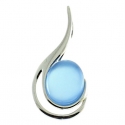 COLGANTE ÁGATA AZUL