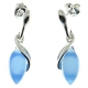 PENDIENTES ÁGATA AZUL