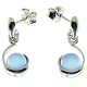 PENDIENTES ÁGATA AZUL