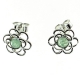 PENDIENTES AVENTURINA VERDE