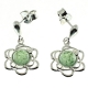 PENDIENTES AVENTURINA VERDE