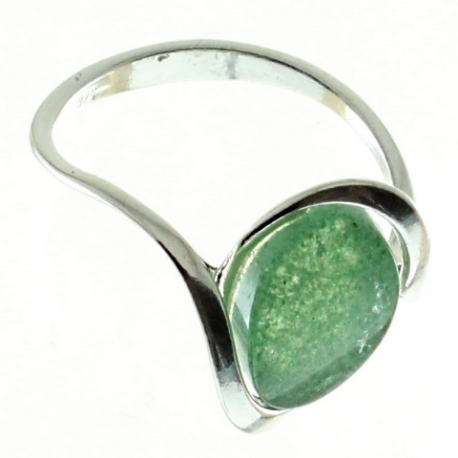 ANILLO AVENTURINA VERDE