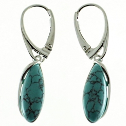 PENDIENTES TURQUESA