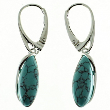 PENDIENTES TURQUESA