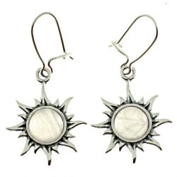 PENDIENTES CUARZO ROSA