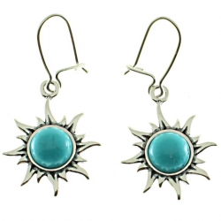 PENDIENTES TURQUESA