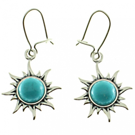 PENDIENTES TURQUESA
