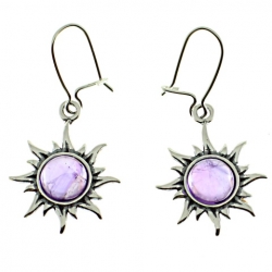 PENDIENTES AMATISTA