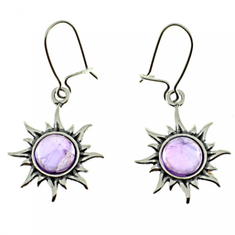 PENDIENTES AMATISTA