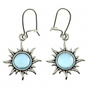 PENDIENTES ÁGATA AZUL