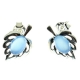 PENDIENTES ÁGATA AZUL