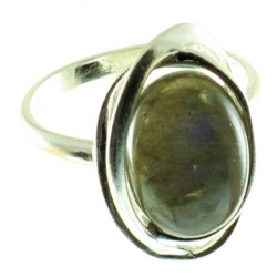 Anillo labradorita