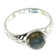 Anillo labradorita