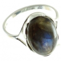 Anillo labradorita