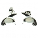 Pendientes piedra luna