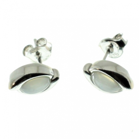 Pendientes piedra luna