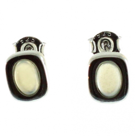 Pendientes piedra luna