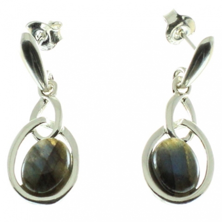 Pendientes labradorita