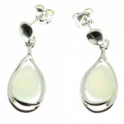 Pendientes piedra luna