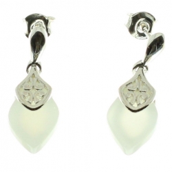 Pendientes piedra luna