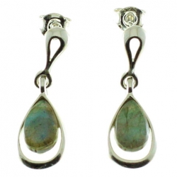 Pendientes labradorita
