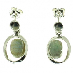 Pendientes labradorita