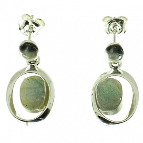 Pendientes labradorita