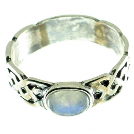 Anillo piedra luna