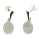 Pendientes piedra luna