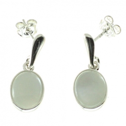 Pendientes piedra luna