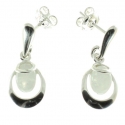 Pendientes piedra luna