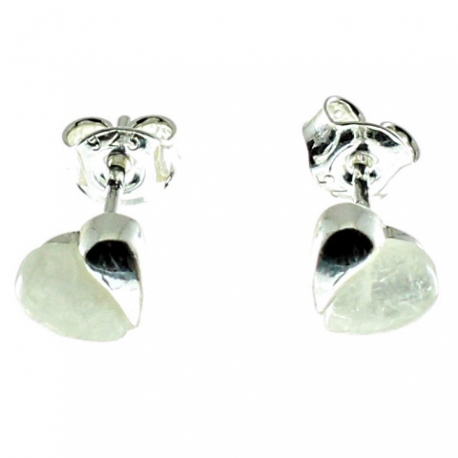 Pendientes piedra luna