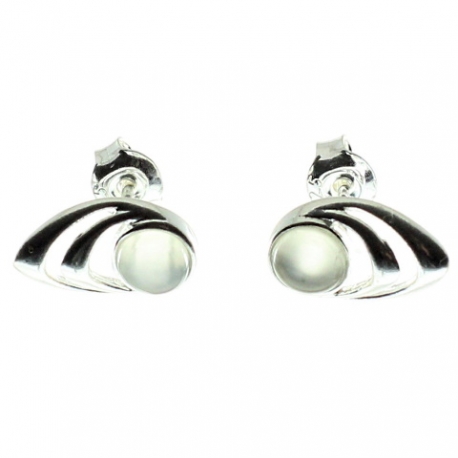 Pendientes piedra luna