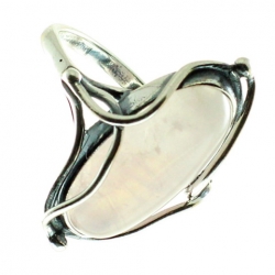 Anillo cuarzo rosa