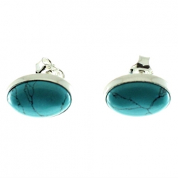 Pendientes turquesa
