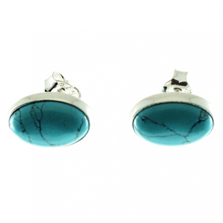 Pendientes turquesa