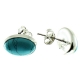 Pendientes turquesa