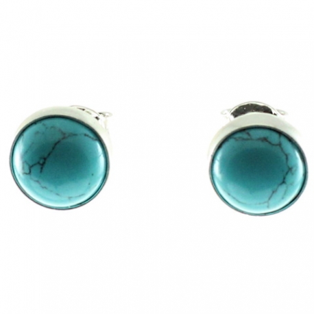 Pendientes turquesa