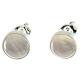 Pendientes cuarzo rosa