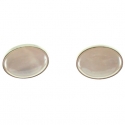 Pendientes cuarzo rosa