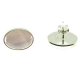 Pendientes cuarzo rosa