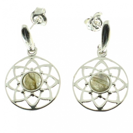 Pendientes labradorita
