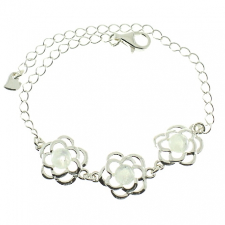 Pulsera piedra luna