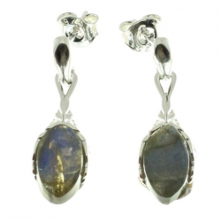 Pendientes labradorita