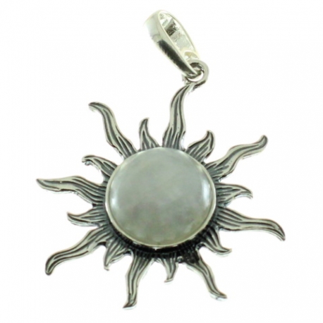 Colgante piedra luna