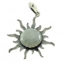 Colgante piedra luna