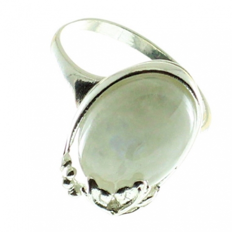 Anillo piedra luna
