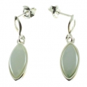 Pendientes piedra luna